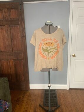 NATURAL LIFE “TOMORROW WILL BE BETTER” XXXL Boxy T